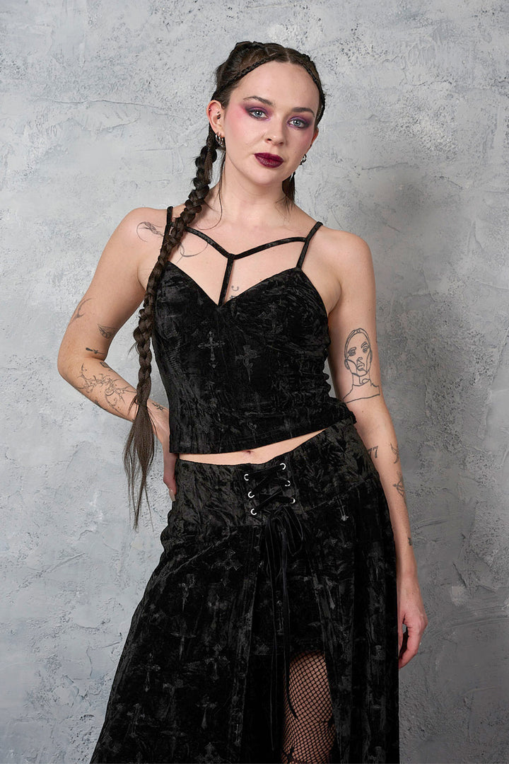 Sanctum Velvet Top