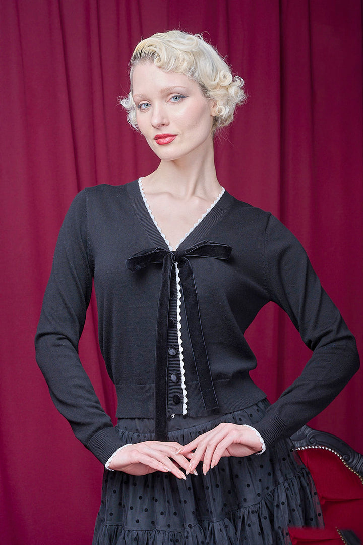 Black MARA CARDIGAN