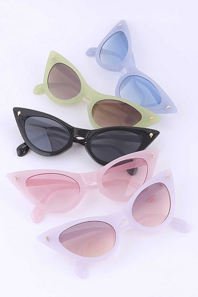 bolt blue cat eye sunnies