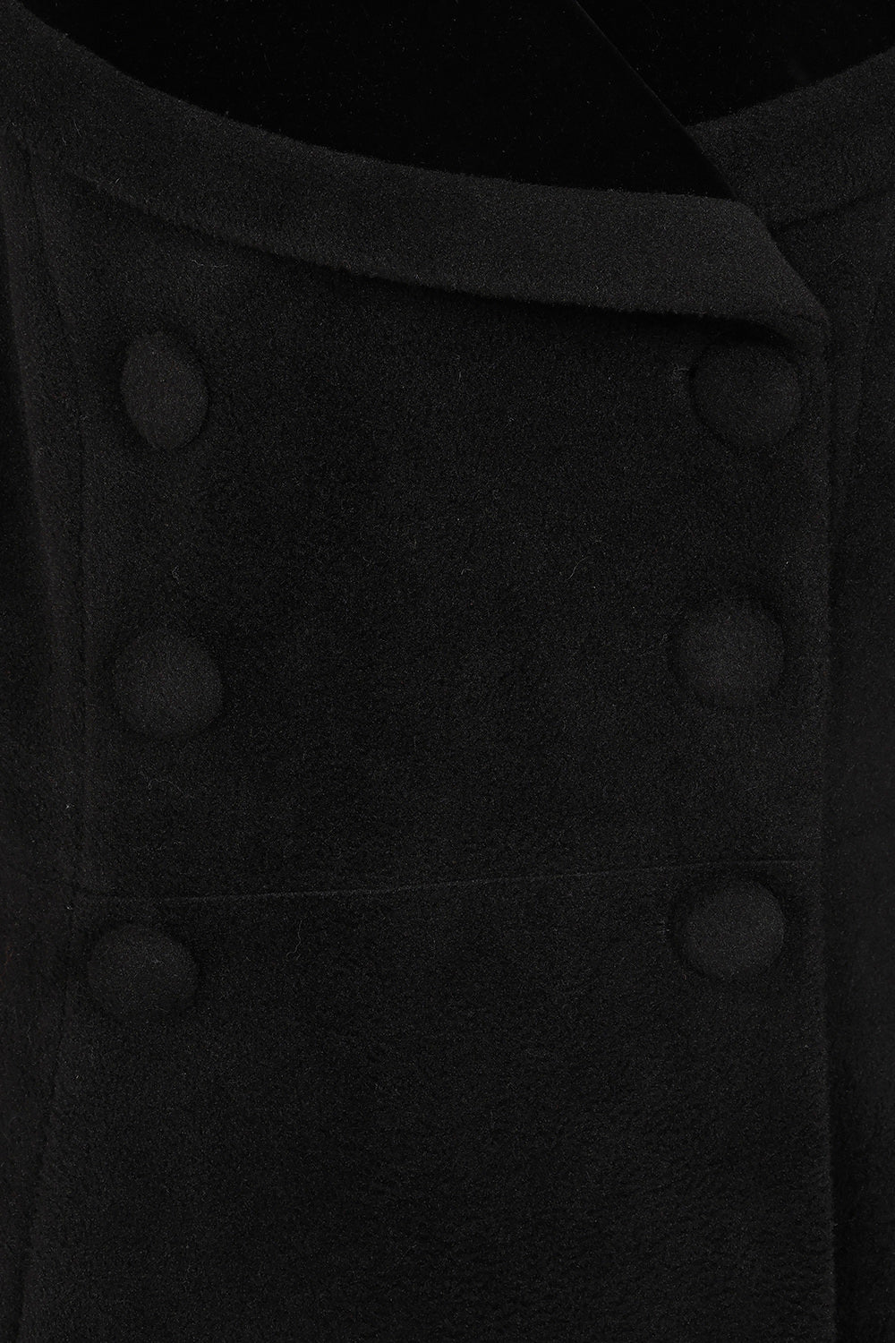 Black CLOTILDE COAT