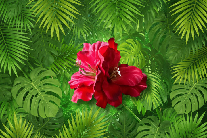 Tropical pinup hair flowers