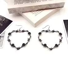 Rose Barbed Earrings