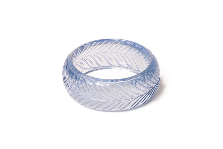 Wide Heavy Carve Bangle