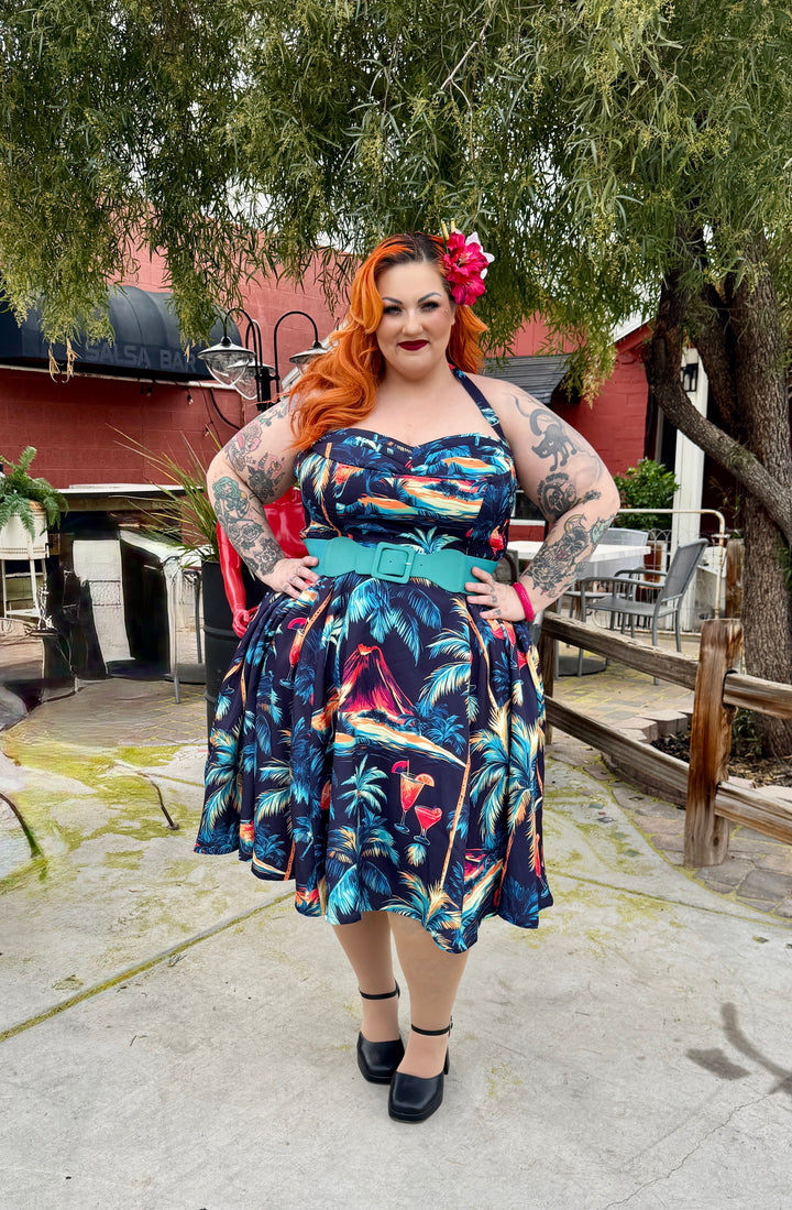 Beachcomber Swing Dress Island dream