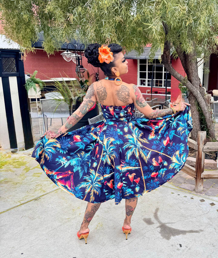 Beachcomber Swing Dress Island dream