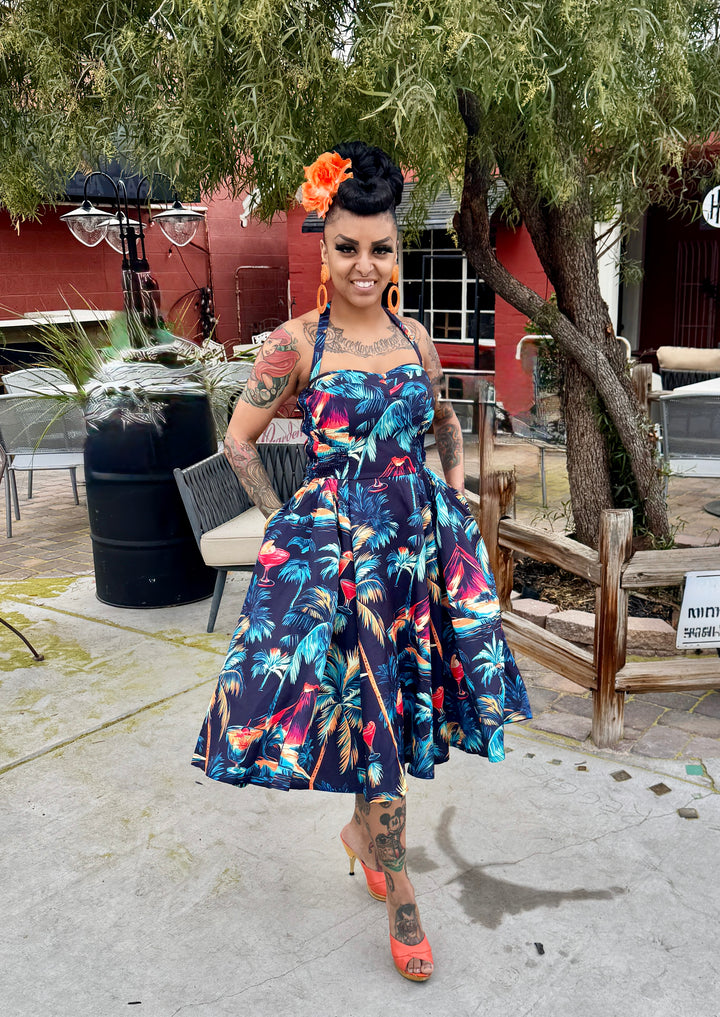 Beachcomber Swing Dress Island dream