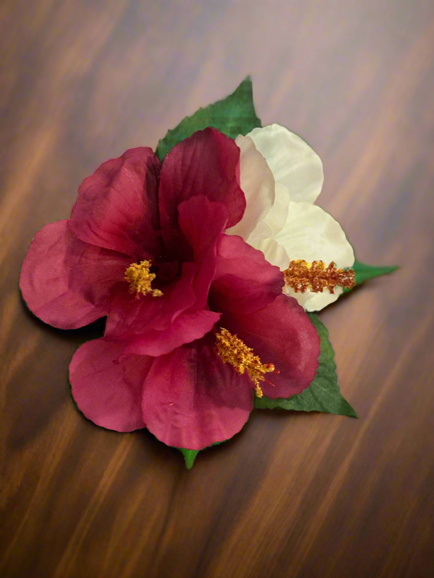 Tropical pinup hair flowers