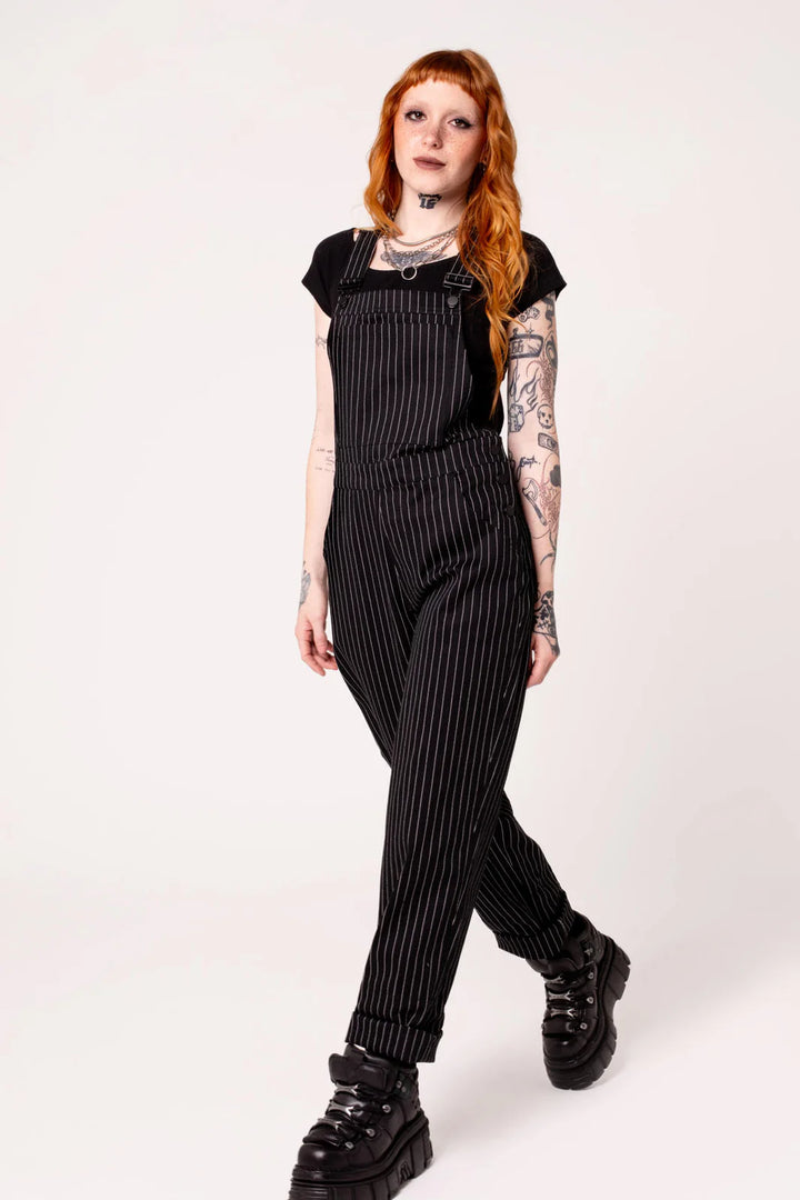 Pinstripe Dungarees