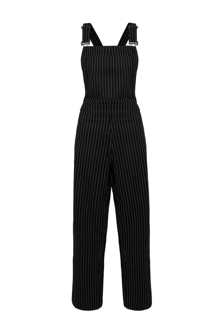 Pinstripe Dungarees