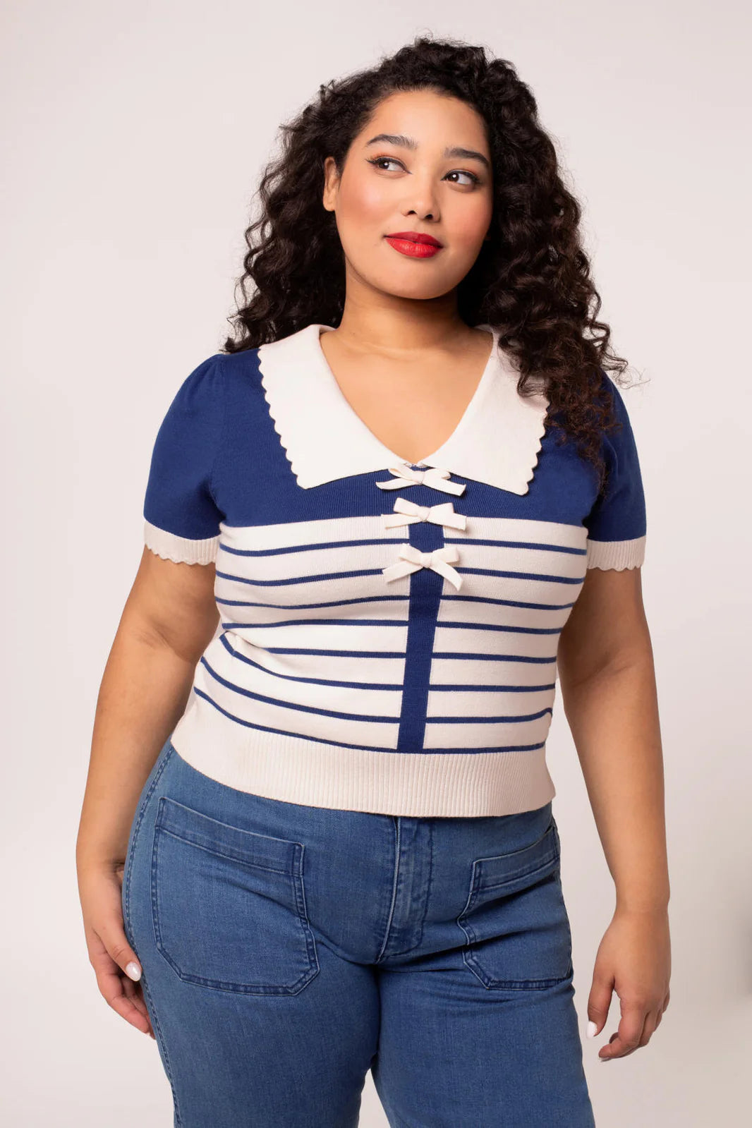Jennie Top Navy