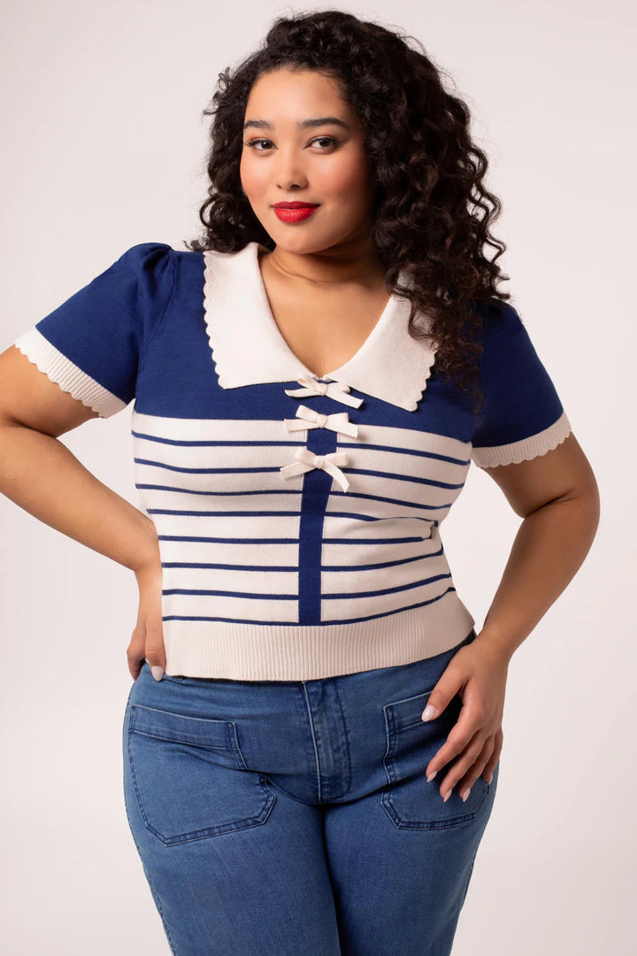 Jennie Top Navy