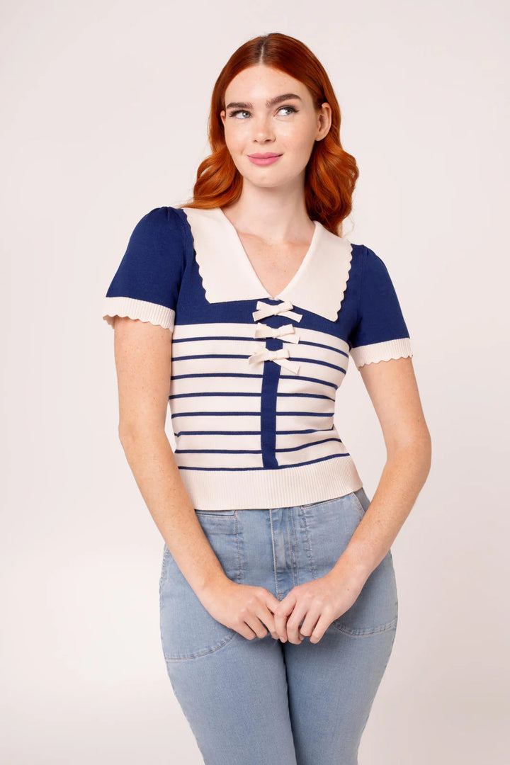 Jennie Top Navy