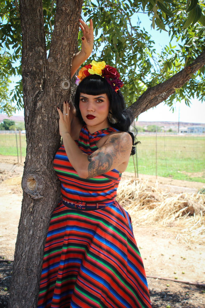 Serape Swing dress