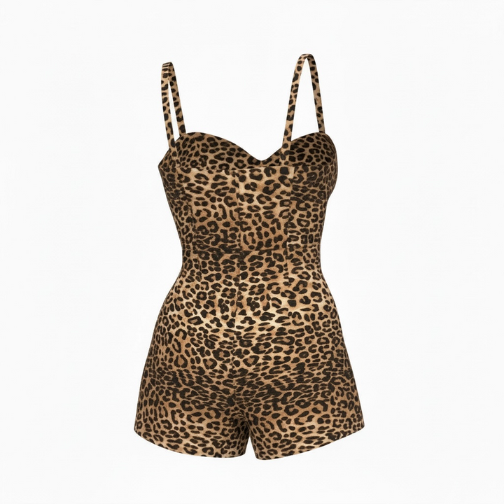 Playsuit with matching skirt