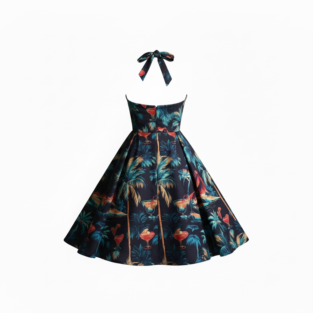 Beachcomber Swing Dress Island dream