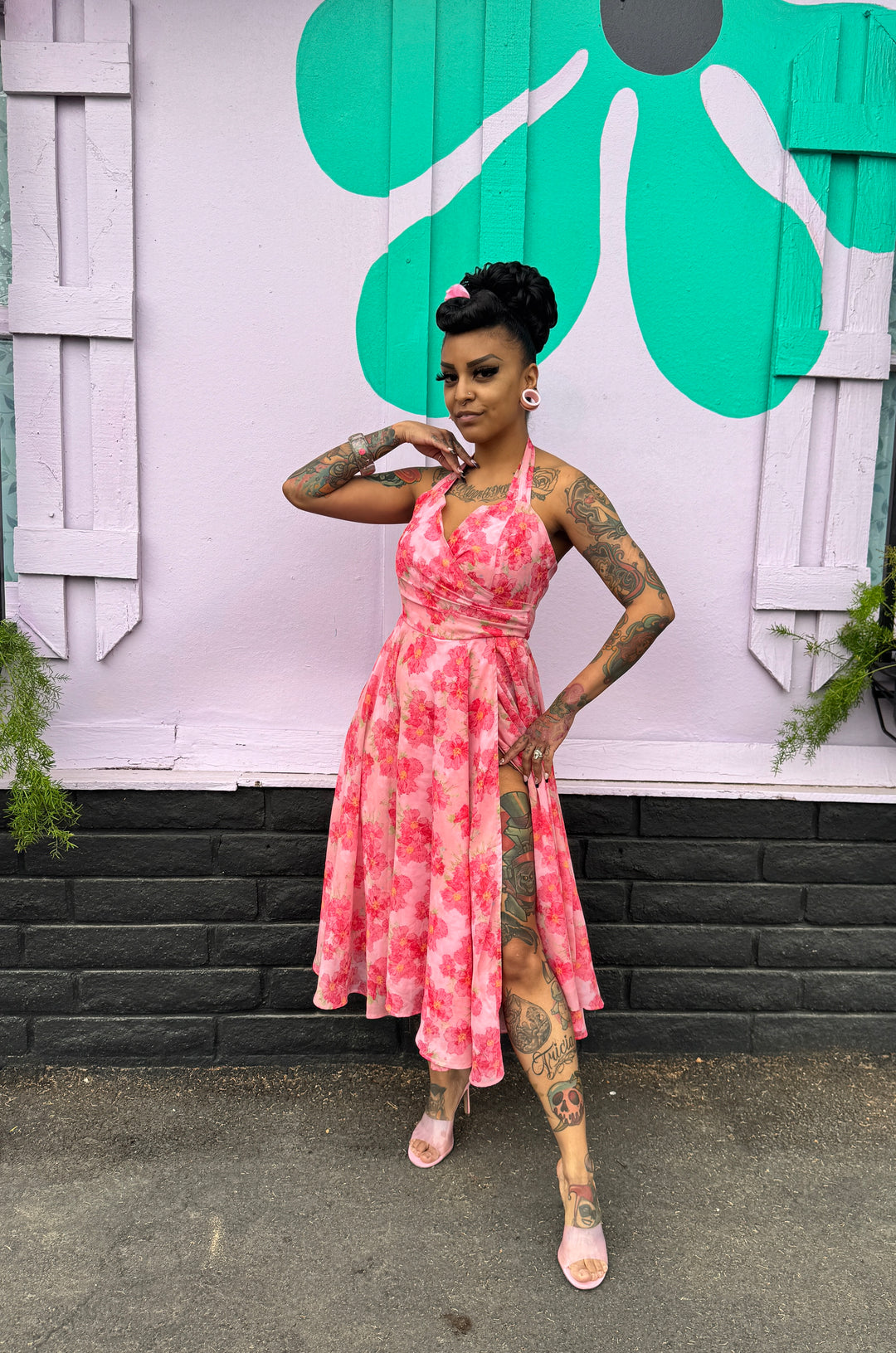 Wild Carnation dress