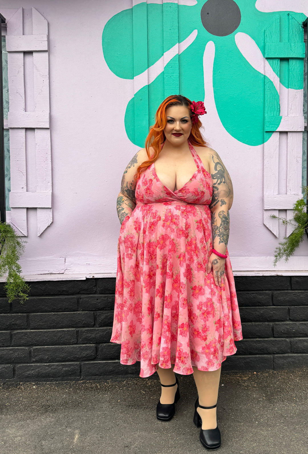 Wild Carnation dress