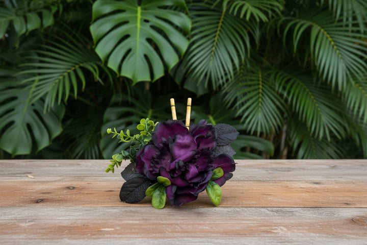 Tropical pinup hair flowers