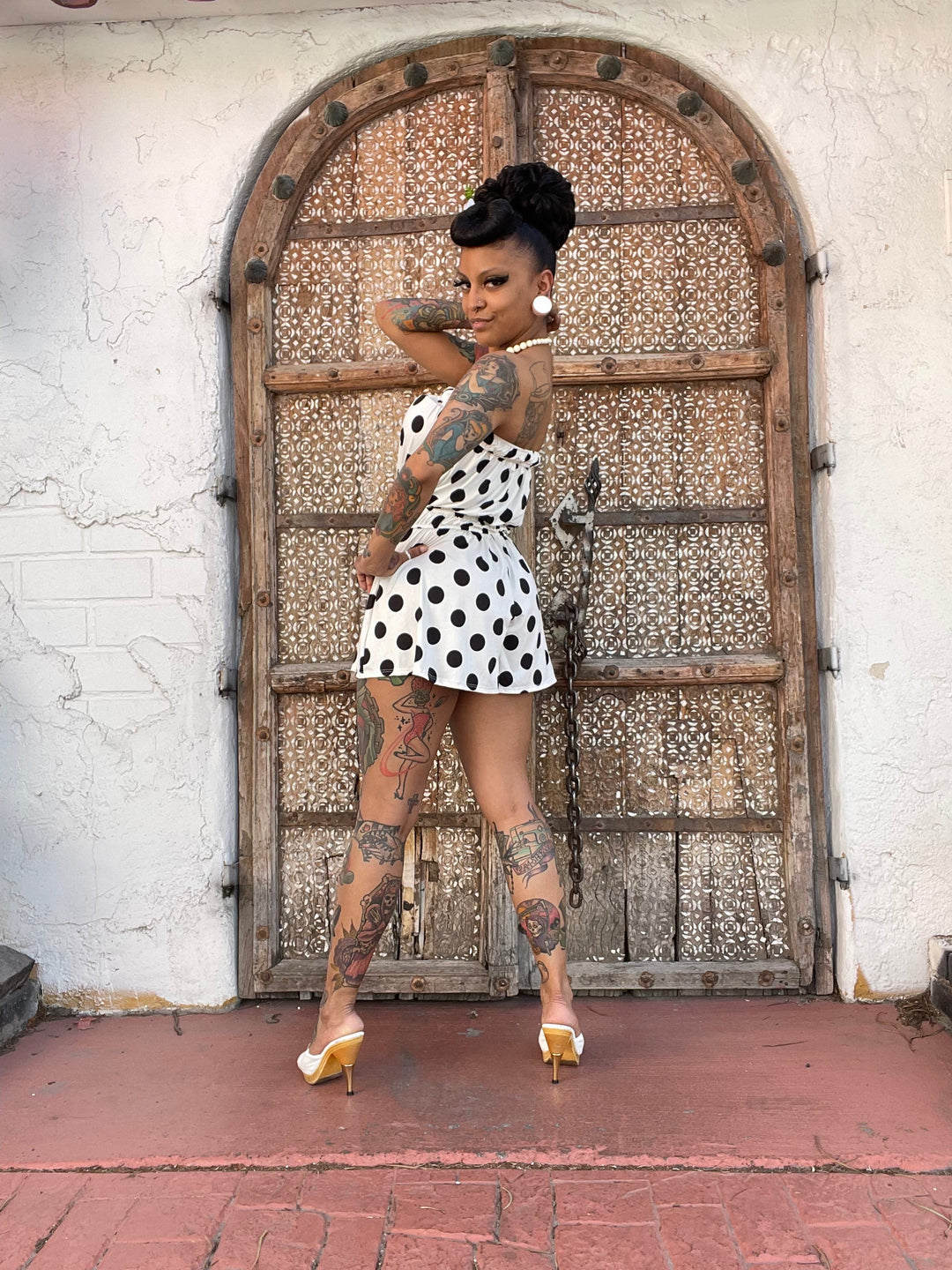 Polka Dot Romper