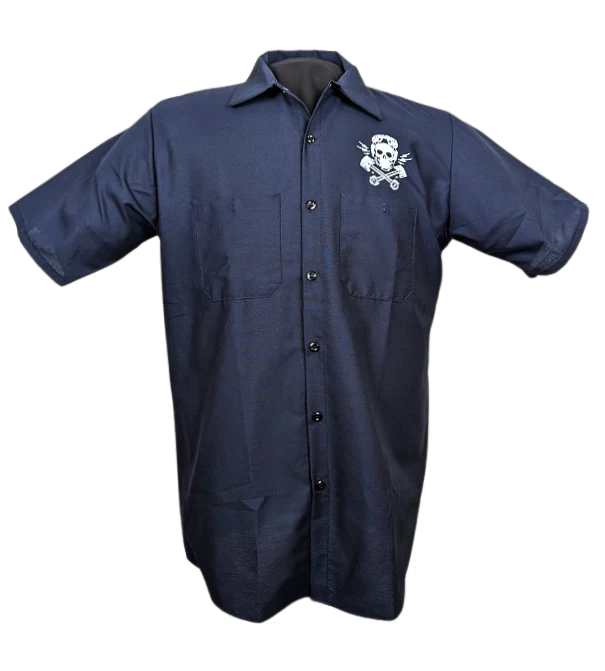 Built For Speed Workshirt in Navy