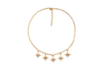 Splendette Gems Starburst Necklace