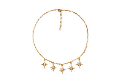 Splendette Pearls Starburst Necklace