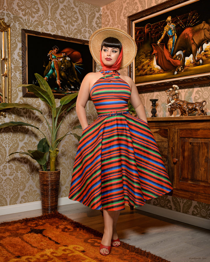 Serape Swing dress