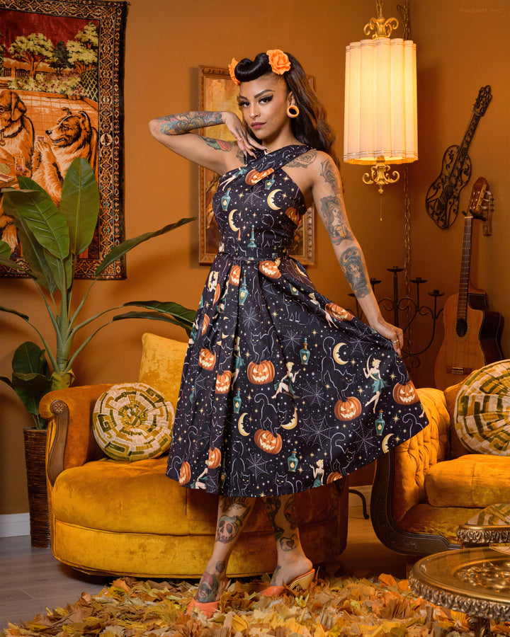 Spellbound Siren Swing Dress