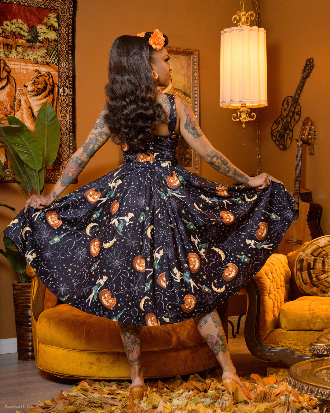 Spellbound Siren Swing Dress
