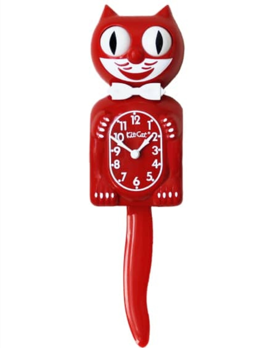 Space Cherry Kit cat clock 15.5" limited edition
